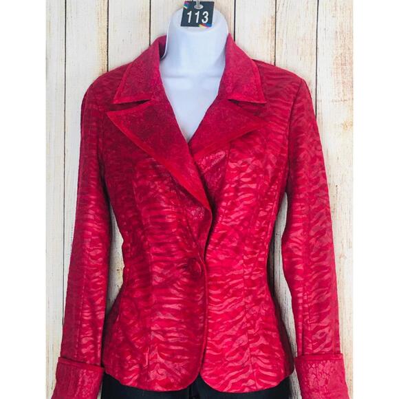 V Cristina Vintage Faux Suede Jacket
